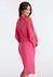 Lascana Kimono Kurzform mit Spitzendetails (55050150) dunkelrot/pink
