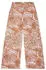 Schiesser Mix+Relax Pyjamahose Heavy Single Jersey orange/weiß
