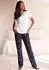 Vivance Dreams Pyjama Set 2-tlg. mit Blumen-Print (43727839) creme/schwarz