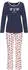 Vivance Dreams Dreams Pyjama (42836709) marine/rosa
