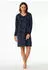 Schiesser Uncover Nightwear Nachthemd (182851) nachtblau