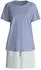 Calida Graphic Nights Kurz-Pyjama (46356) aura blue