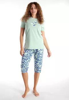 G&ouml;tzburg Pyjama mit Muster (76943839) gr&uuml;n