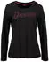 Vivance Dreams Pyjama mit Frontschriftzug (446911) pink-schwarz