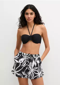 Marc O'Polo Mix N Match Sleep Shorts blackwhitecottonprint