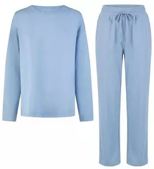 By Louise Langer Pyjama-Set 2-teilig blau