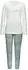 Vivance Dreams Vivance Dreams Pyjama Set 2-teilig weiß/smaragd