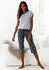Vivance Dreams Capri Pyjama Set 2-teilig (41348007) dunkelblau, geblümt