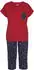 Vivance Dreams Capri Pyjama Set 2-teilig (48749946) rot/navy