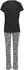 Lascana Pyjama mit Spitzenbesatz (LAS9486001000004) schwarz/weiß