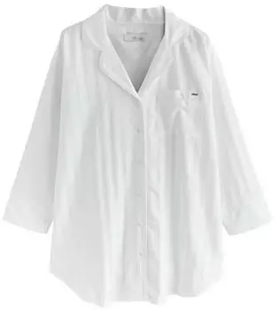 Next Fashion Nachthemd weiß/offwhite
