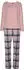 H.I.S Jeans Flanell Pyjama Set mit Allover-Karomuster (20266224) rosa/rosa-grau-kariert