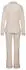 Vivance Dreams Pyjama Set 2-teilig mit Babylock-Saum ecru gestreift