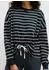 Marc O'Polo Mix N Match Cotton Pyjama Set Long (289020) schwarz navy gestreift/dunkelblau/ecru