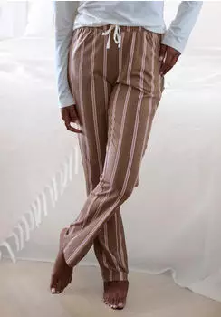 Lascana Pyjama (97597534) ecru/braun/hellpink