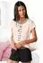 s.Oliver Shorty Set 2-teilig mit gestreiften Bündchen und Schriftprint (39660015) rosé/schwarz