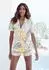 Vivance Dreams Shorty mit floralem Print (85595528) hellblau/curry/dunkelgrün/altrosa/offwhite