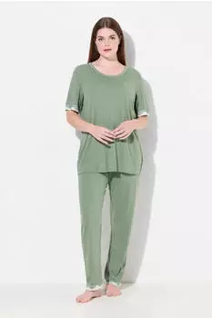 Ulla Popken Pyjama khaki