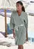Lascana Kimono Kurzform mit Spitzenkante (27577751) creme/jade/lachs