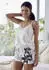 Lascana Schlafshorts im Blumen Allover-Druck (39020202) ecru-allover-geblümt