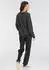 Vivance Dreams Pyjama aus weichem Frottée mit Streifen und Herzen (52594739) schwarz