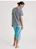 Calida Blooming Nights Sleepshirt Loose Fit (36771827) blue topaz
