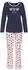 Vivance Dreams Pyjama (42836709) marine/rosa-gemustert