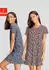 Vivance Dreams Dreams Nachthemd mit Herzchen-Druck (59001146) mauve/dunkles anthrazitblau gemustert