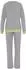 Vivance Dreams Pyjama Set mit Flatlock-Nähten (VIV1137001000001) hellgrau-meliert
