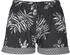 Lascana Shorty mit Palmen-Print schwarz/weiß