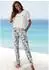 Vivance Dreams Pyjama Set mit Allover-Print (56627854) schwarz/offwhite