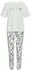 Vivance Dreams Pyjama Set mit Allover-Print (56627854) schwarz/offwhite