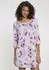 Vivance Dreams Dreams Nachthemd Loose Fit flieder geblümt