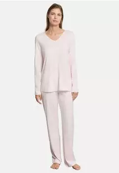 Hanro Cotton Silk Schlafanzug hellrosa
