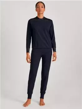 Calida Bündchen-Pyjama (41758) dark lapis blue