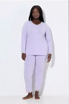Ulla Popken Pyjama (834319) lavendel