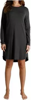 Tom Tailor Sleepshirt (47502533) grau, dunkel, uni