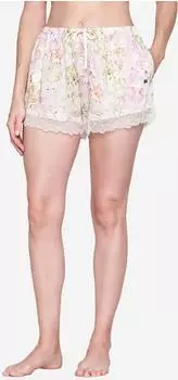 Joop! Wild Bloom Shorts mit floralem Print und Spitzendetails floral aop