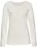 Lascana T-Shirt ecru/gold/weiß