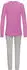 Vivance Dreams Pyjama Set 2-teilig mit Babylock-Saum rosa