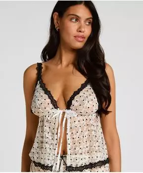 Hunkemöller Cami Dolly Pyjama (20606544) weiß