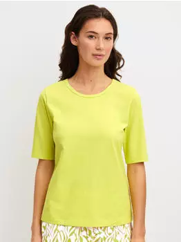 Calida Late Bloom M&M T-Shirt (14654) lemonade green