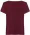 Lascana Pyjama-Oberteil mit Kontrastpaspeln (LAS6979001000001) bordeaux