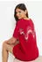 Lascana Nachthemd (76105405) rot bedruckt