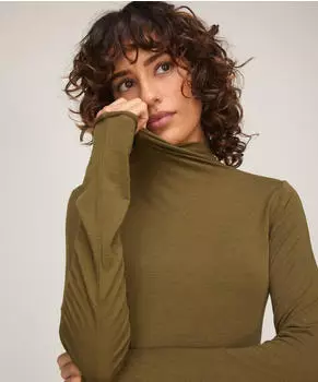 Hunkemöller Pyjama Top Thin Stripe grün