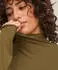 Hunkemöller Pyjama Top Thin Stripe grün