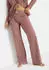 Lascana Pyjama (90352305) braun gestreift
