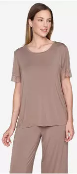 Joop! Sheer Luxury Negligé brown lentil
