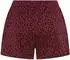 s.Oliver Pyjama Shorts mit Seitennahttaschen (16028815) bordeaux-gemustert