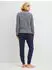 Calida Soft Dreams Bündchen Pyjama (41298) peacoat blue